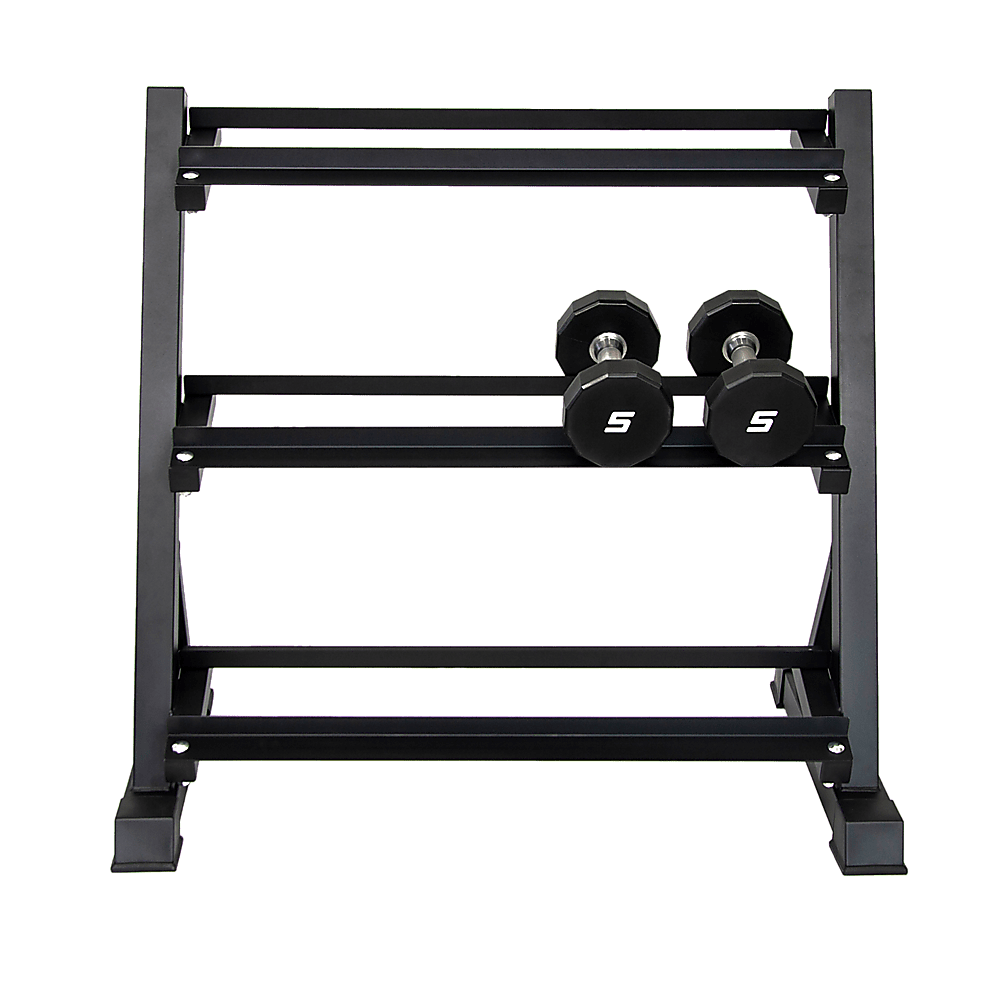 Dumbbell Rack Heavy Duty 3-Tier Home Gym Fitness Stand