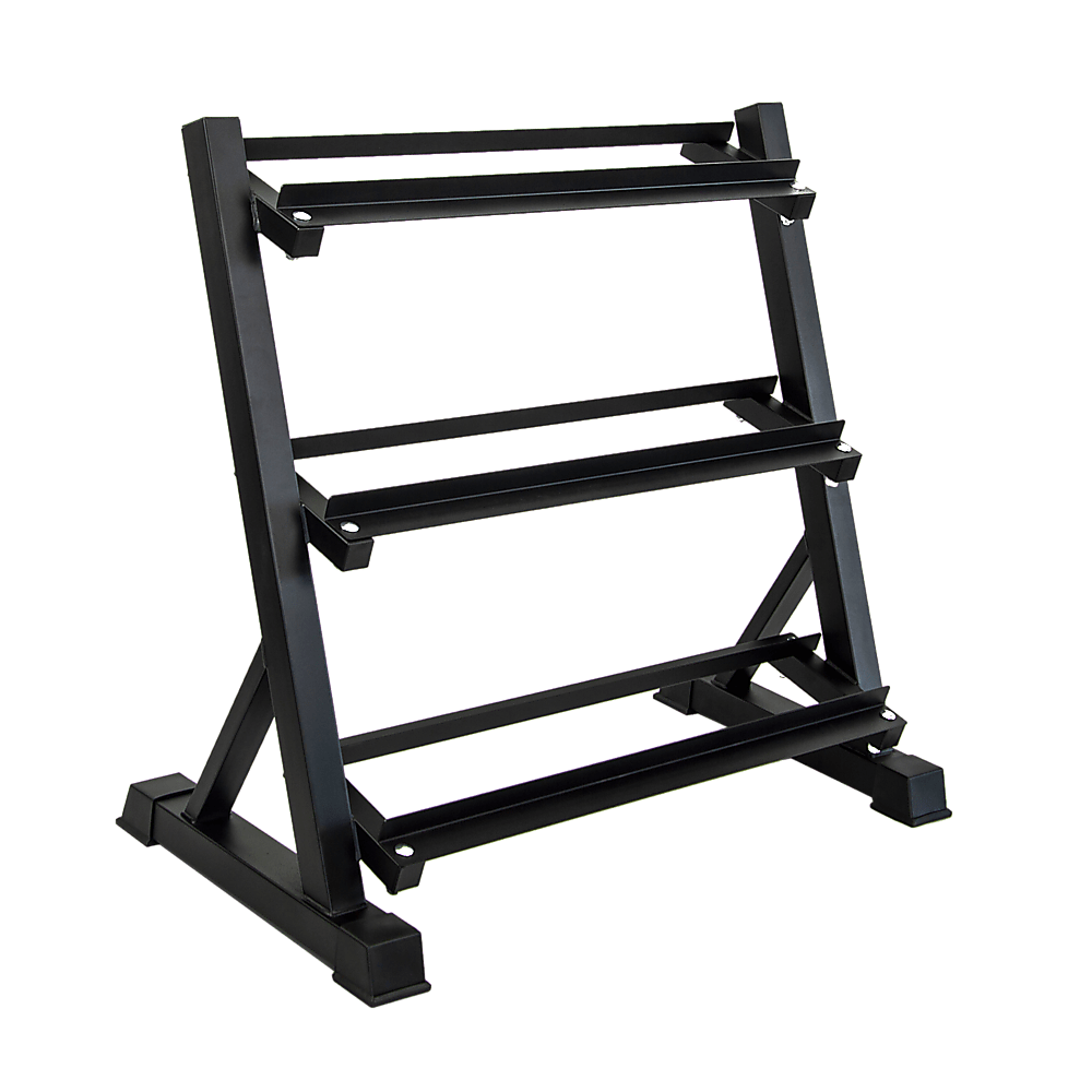 Dumbbell Rack Heavy Duty 3-Tier Home Gym Fitness Stand