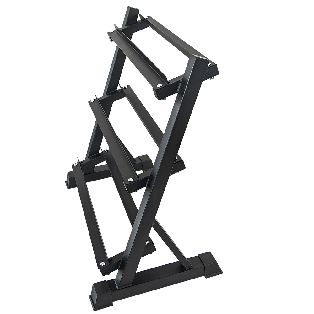Dumbbell Rack Heavy Duty 3-Tier Home Gym Fitness Stand
