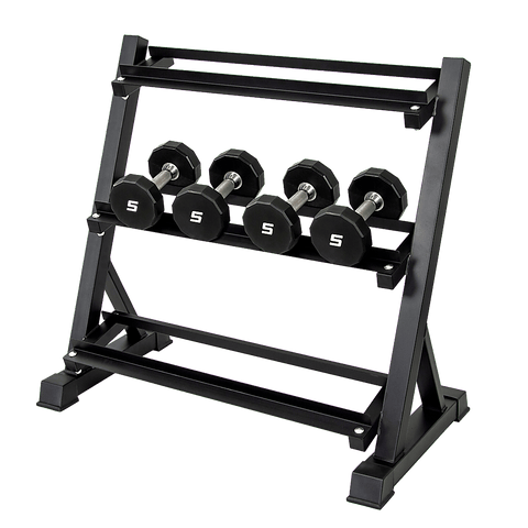 Dumbbell Rack Heavy Duty 3-Tier Home Gym Fitness Stand