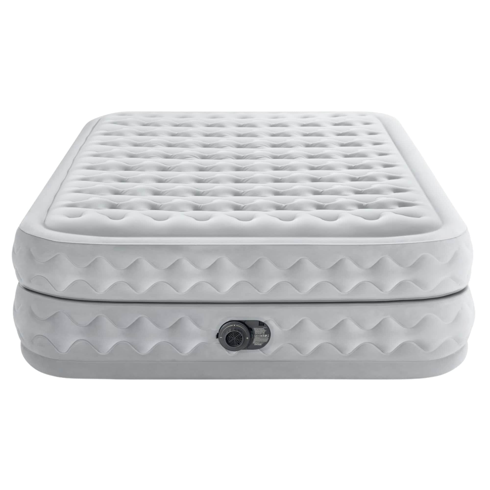 Dura-Beam Queen Air Mattress 51cm Air-Flow Fiber-Tech Pump