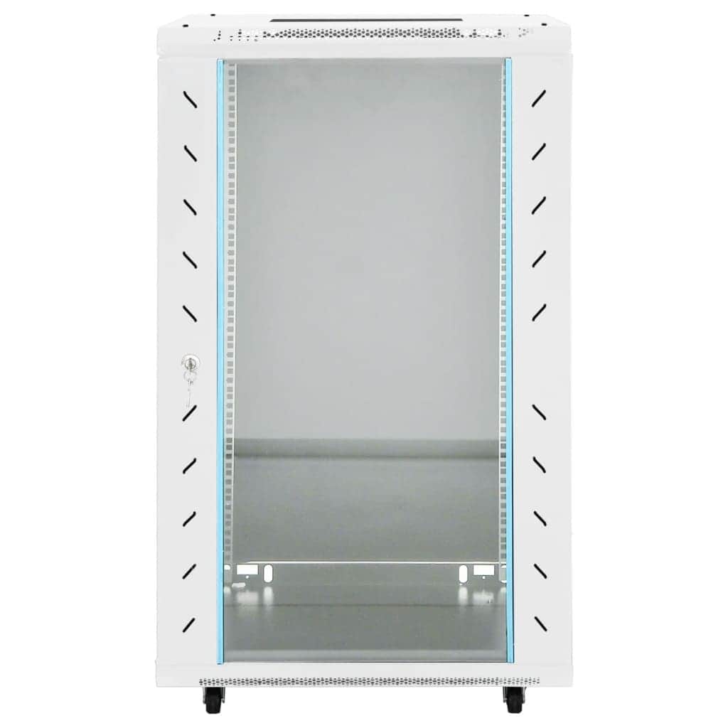 Durable 18U Network Cabinet 19 IP20 Grey for Organized Network