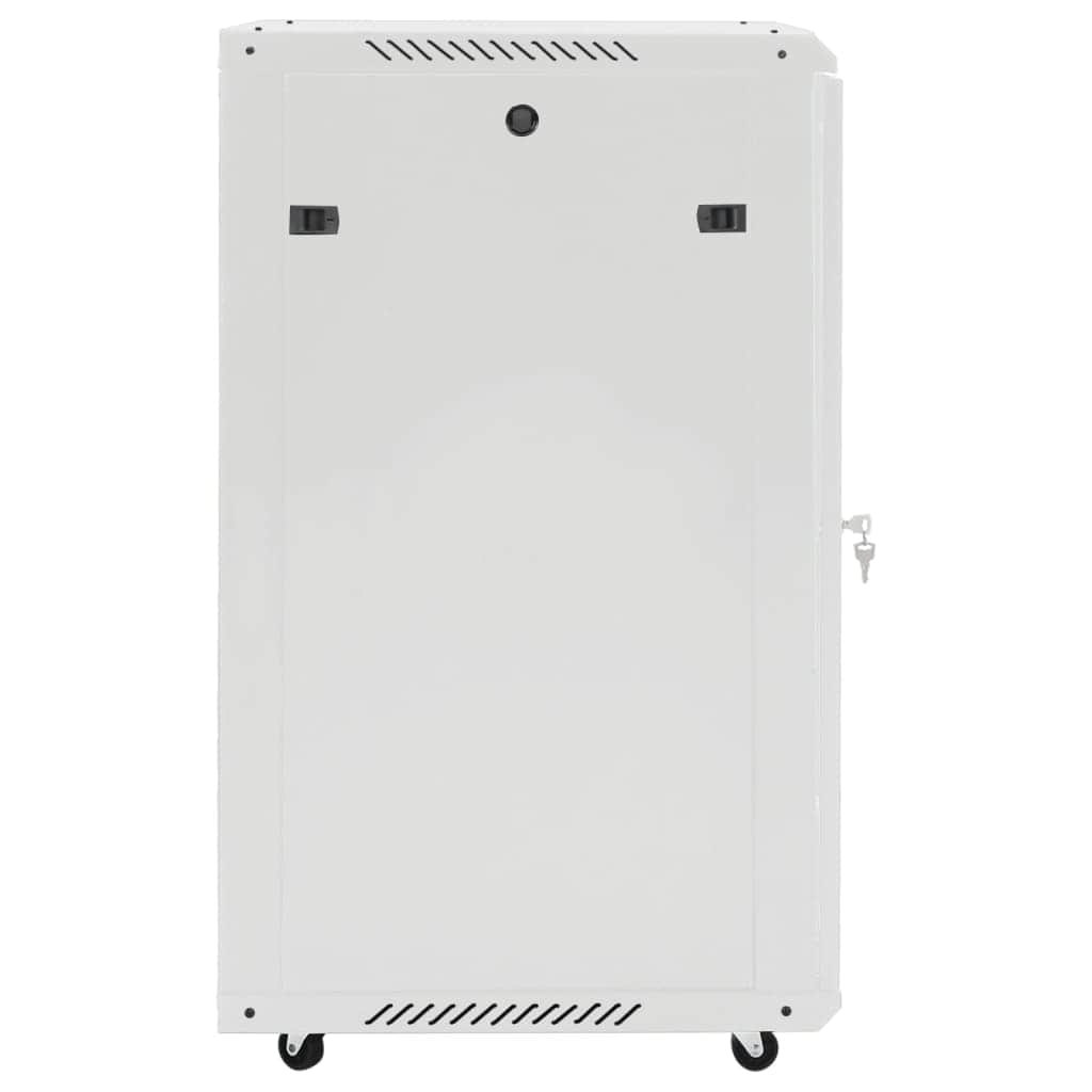 Durable 18U Network Cabinet 19 IP20 Grey for Organized Network