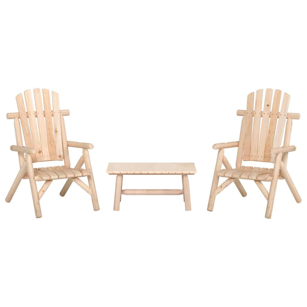 Durable 3 Piece Garden Lounge Set Indoor Outdoor Use Home Comfort