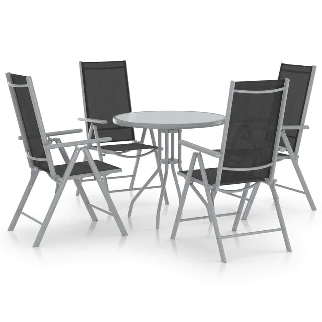 Durable 5 Piece Garden Dining Set Garden Gathering Urban Style