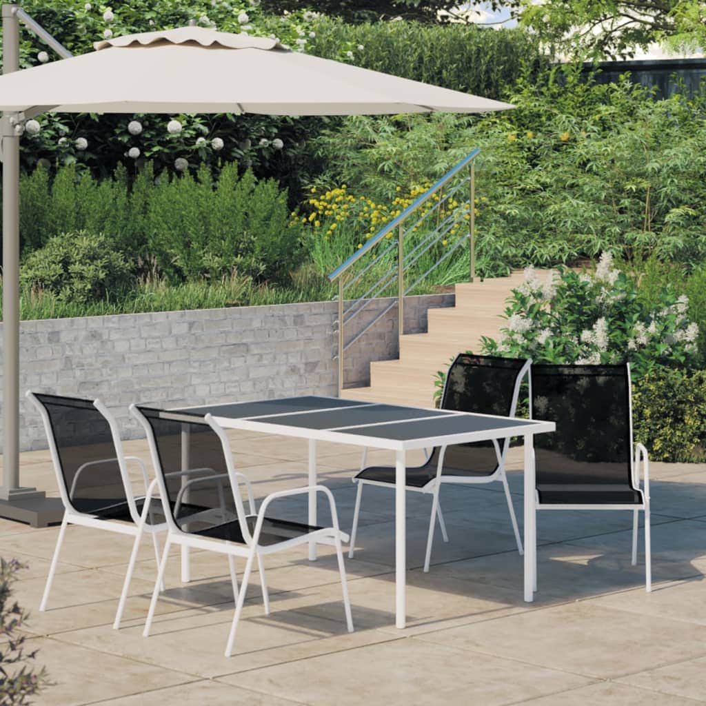 Durable 5 Piece Outdoor Dining Set Living Space Upgrade Outdoor Living