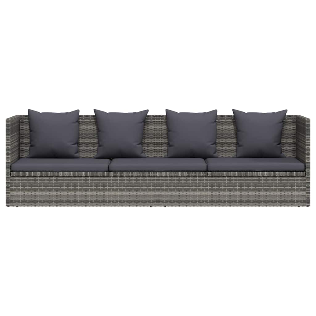 Durable Garden Bed Grey 200x60 cm Daily Living Essential Boho