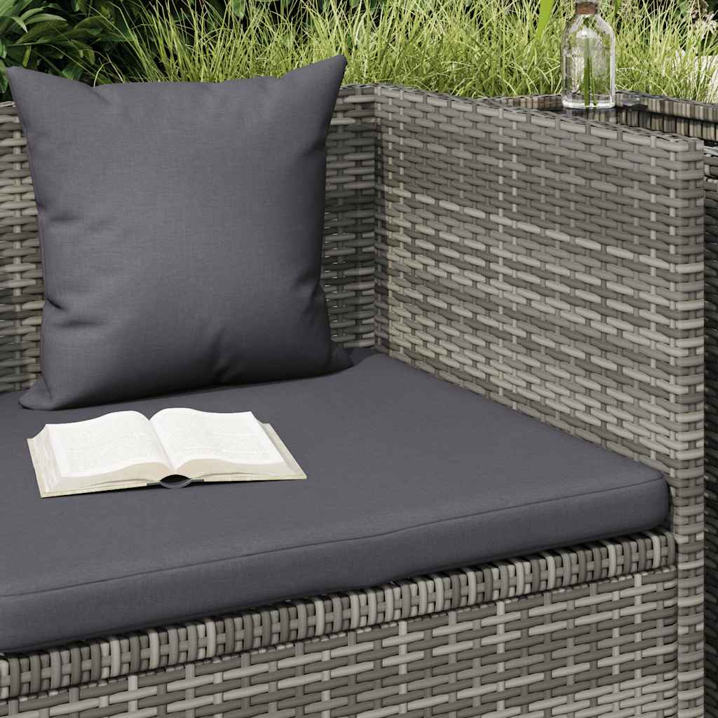 Durable Garden Bed Grey 200x60 cm Daily Living Essential Boho