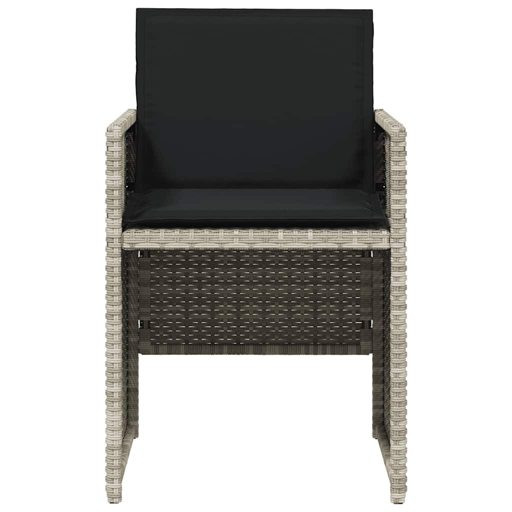 Durable Garden Chairs with Cushions 4 pcs Lounge Area Urban Style