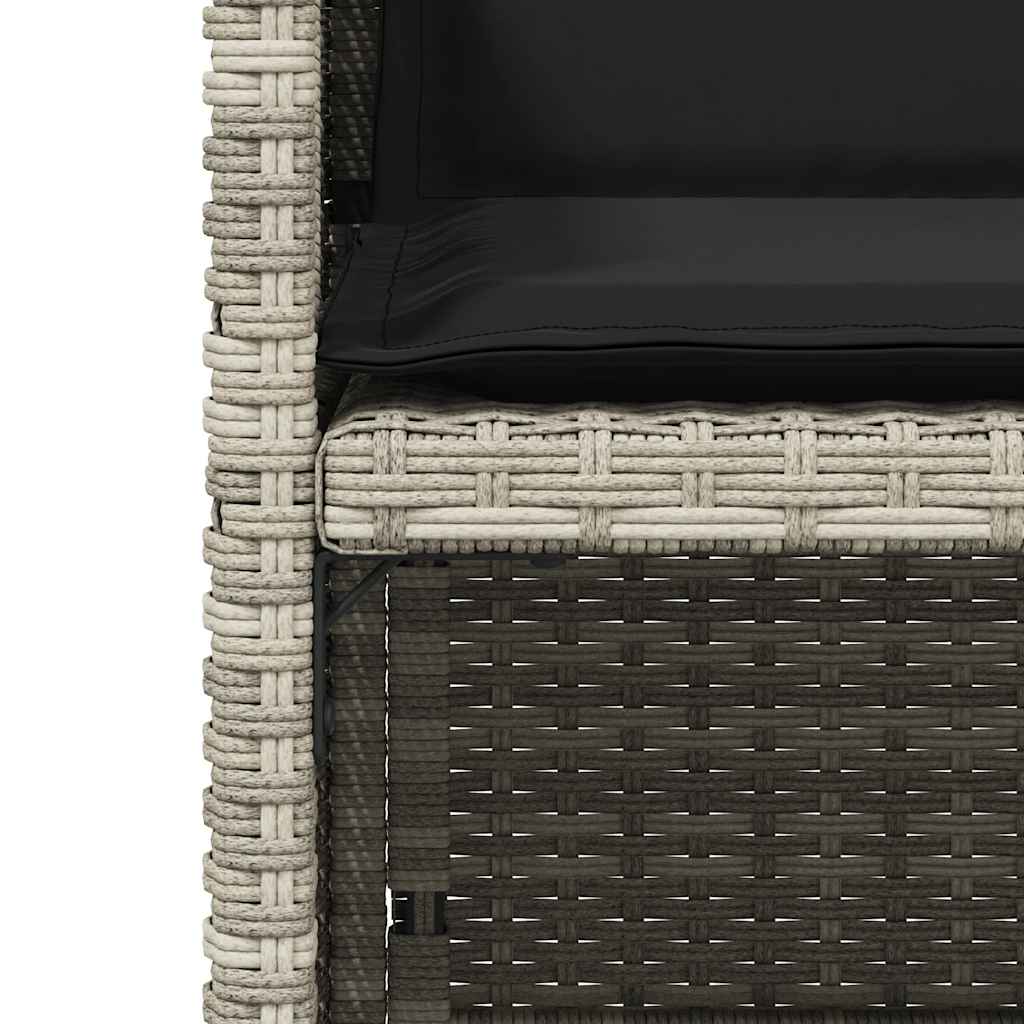 Durable Garden Chairs with Cushions 4 pcs Lounge Area Urban Style