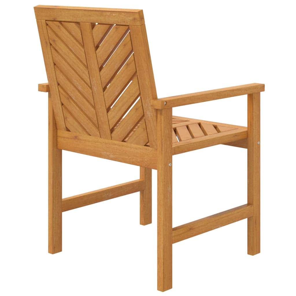 Durable Garden Dining Chairs 2 pcs Patio Setup Garden Leisure