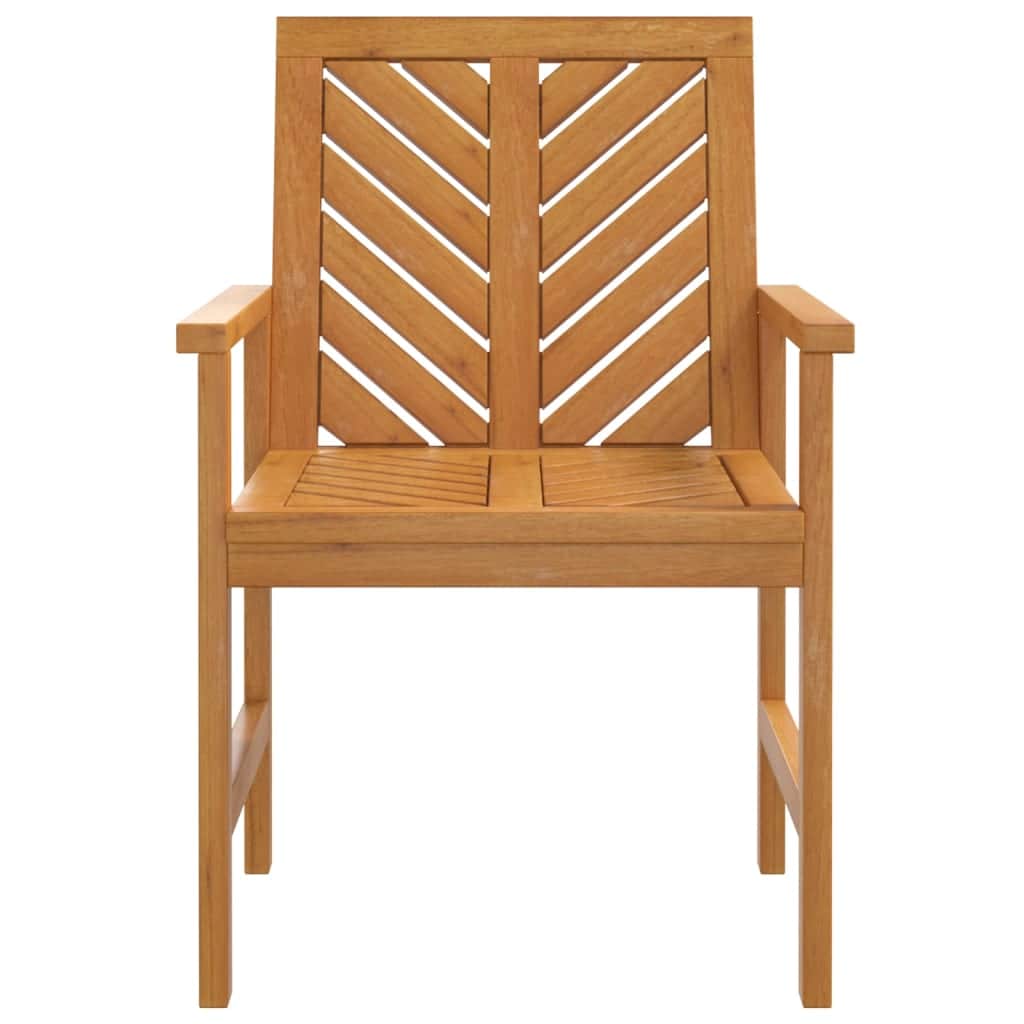 Durable Garden Dining Chairs 2 pcs Patio Setup Garden Leisure