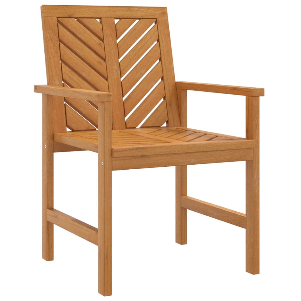 Durable Garden Dining Chairs 2 pcs Patio Setup Garden Leisure