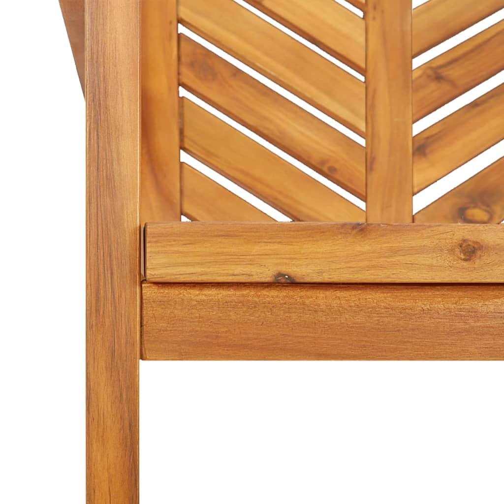 Durable Garden Dining Chairs 2 pcs Patio Setup Garden Leisure