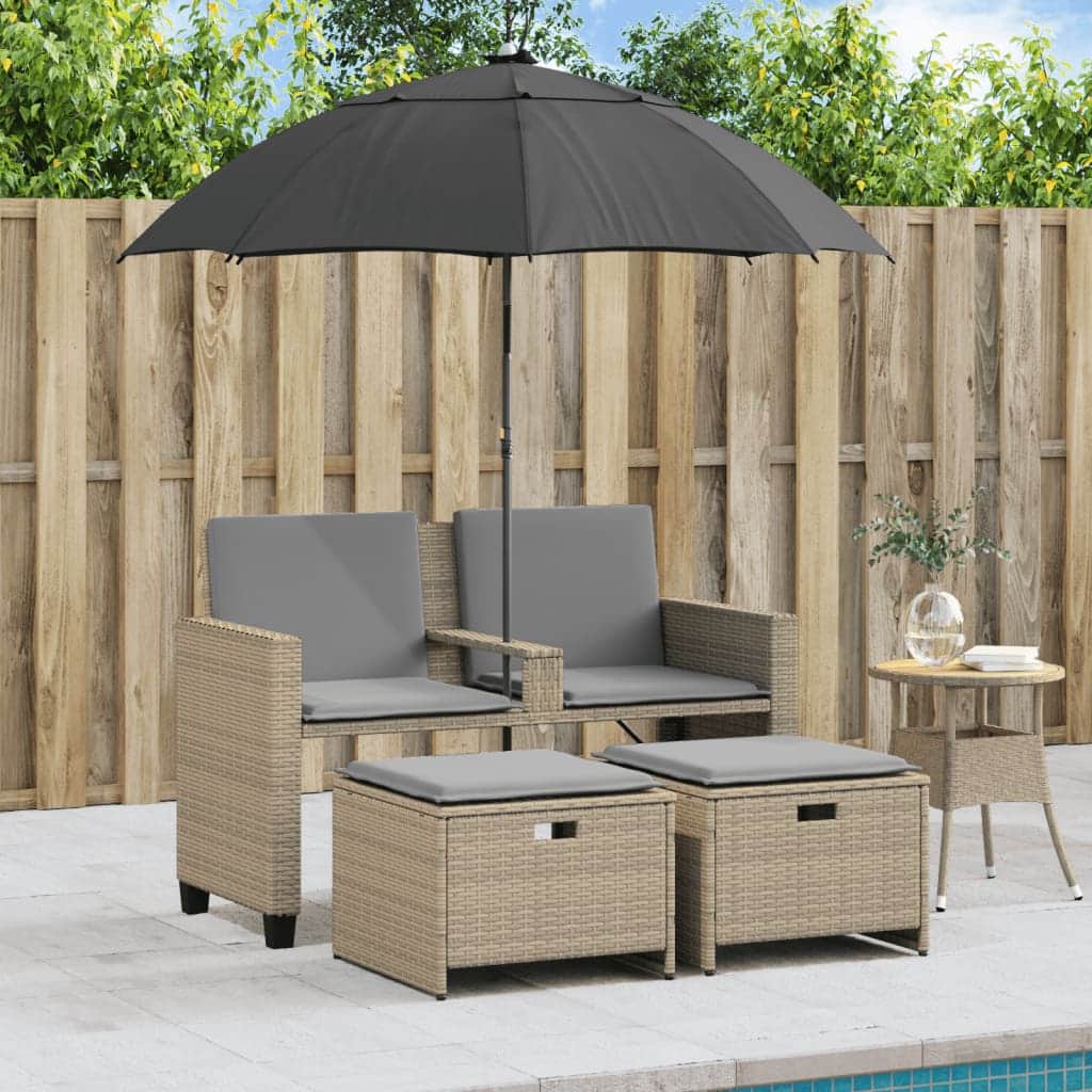 Durable Garden Sofa 2 Seater with Daily Living Essential Essentials