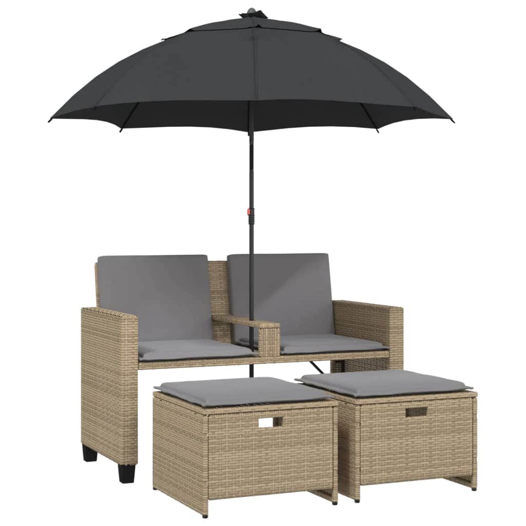 Durable Garden Sofa 2 Seater with Daily Living Essential Essentials