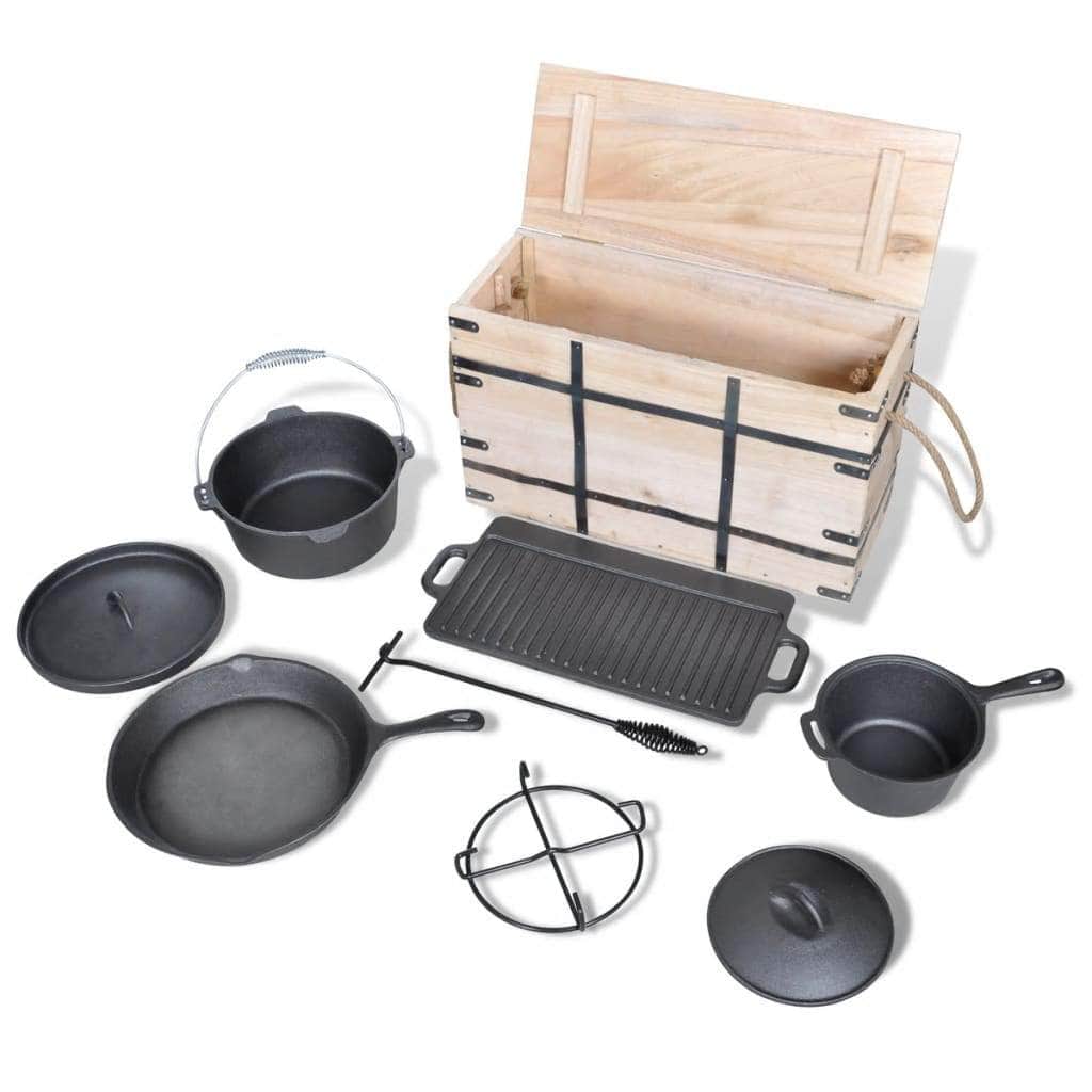 Dutch Oven Set 9pcs - Simple deals