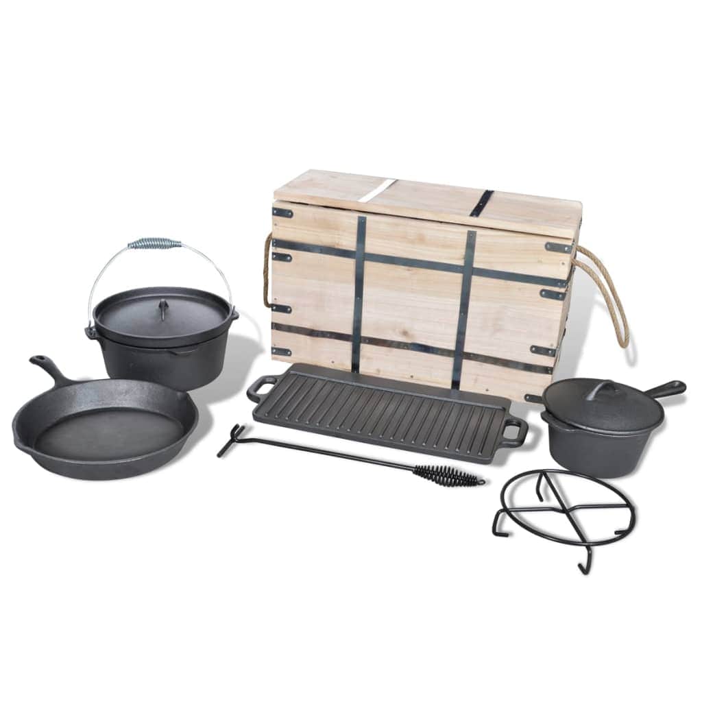 Dutch Oven Set 9pcs - Simple deals