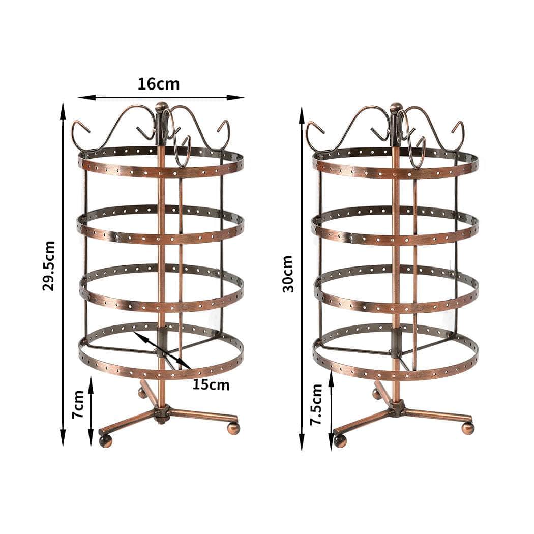 Earring Holder Stand Jewelry Display Bronze
