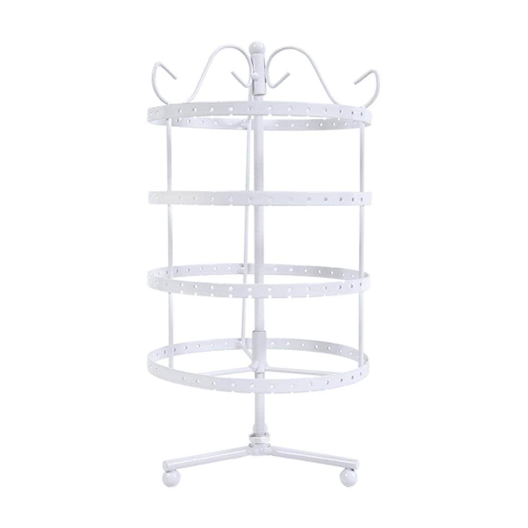 Earring Holder Stand Jewelry Display White