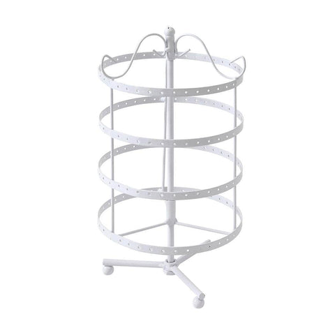 Earring Holder Stand Jewelry Display White