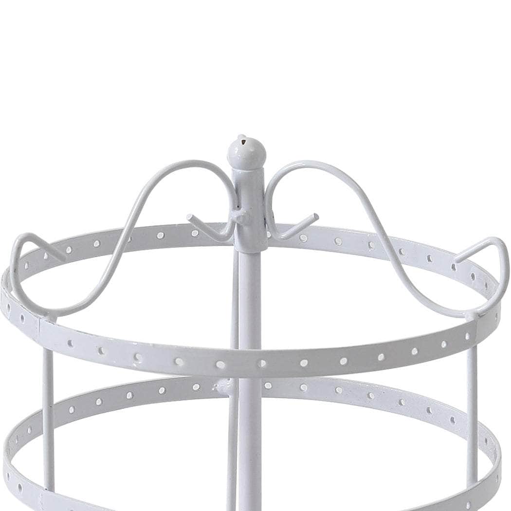 Earring Holder Stand Jewelry Display White
