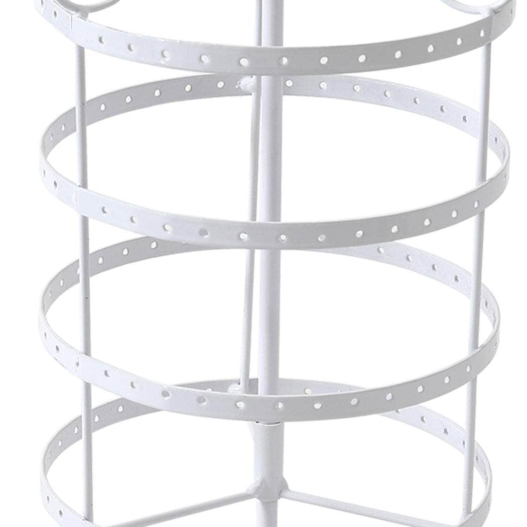 Earring Holder Stand Jewelry Display White
