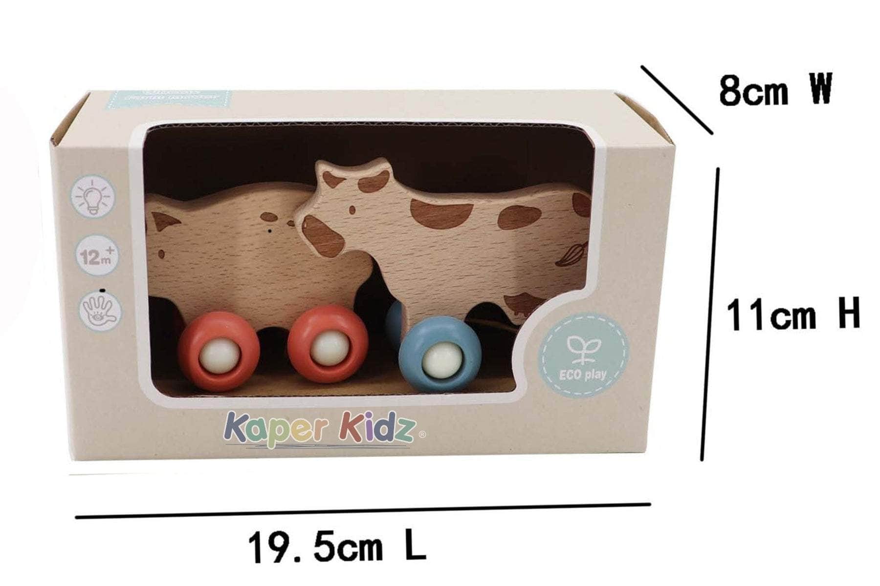 Ecowheels farm movers cow & pig