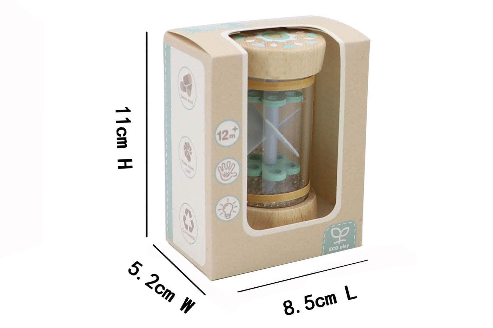 Ecowhirlie rattle blue