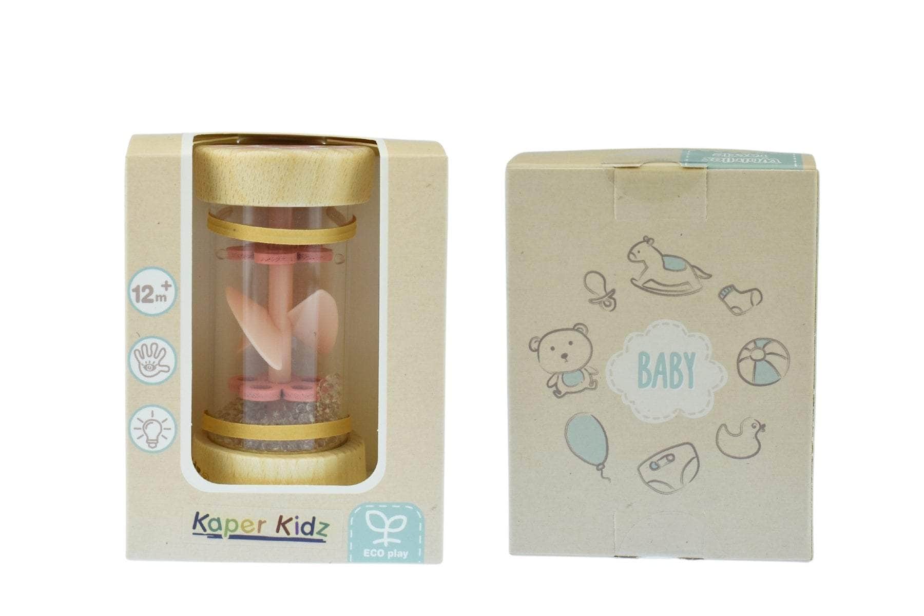 Ecowhirlie rattle pink