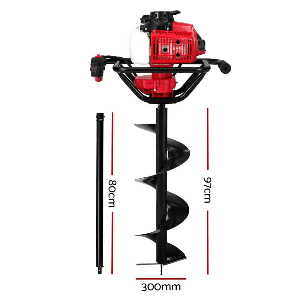 Efficient 80cc Petrol Post Hole Digger for Earth Auger