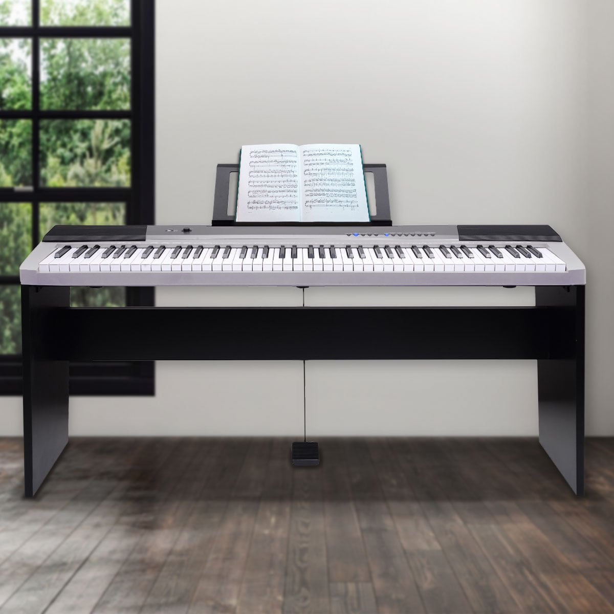 Electronic Keyboard Piano 88 Keys 1298x285x665cm