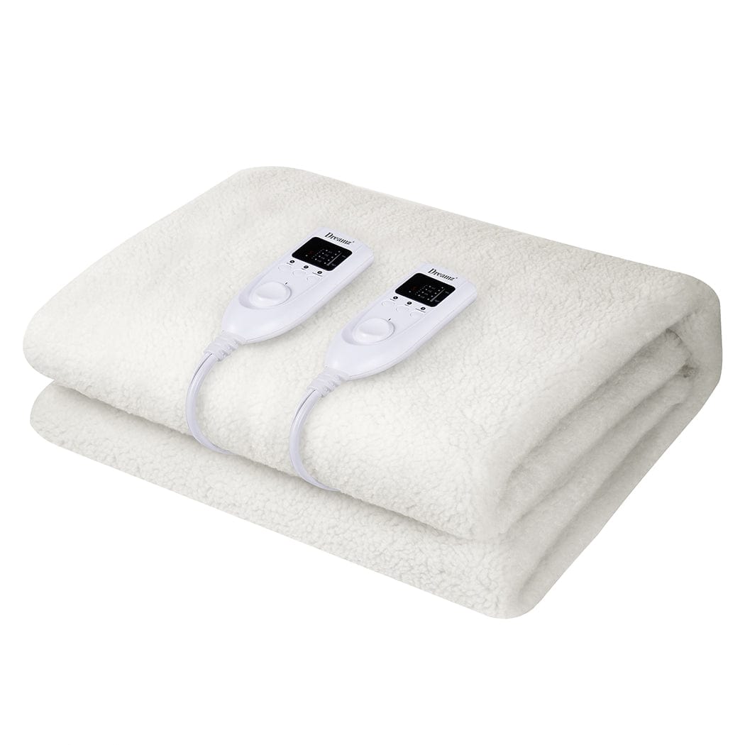 Electric Blanket - 350GSM Fleece Pad for Warmth and Comfort