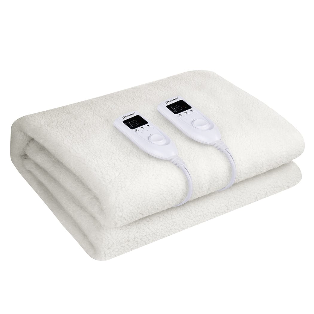 Electric Blanket - 350GSM Fleece Pad for Warmth and Comfort
