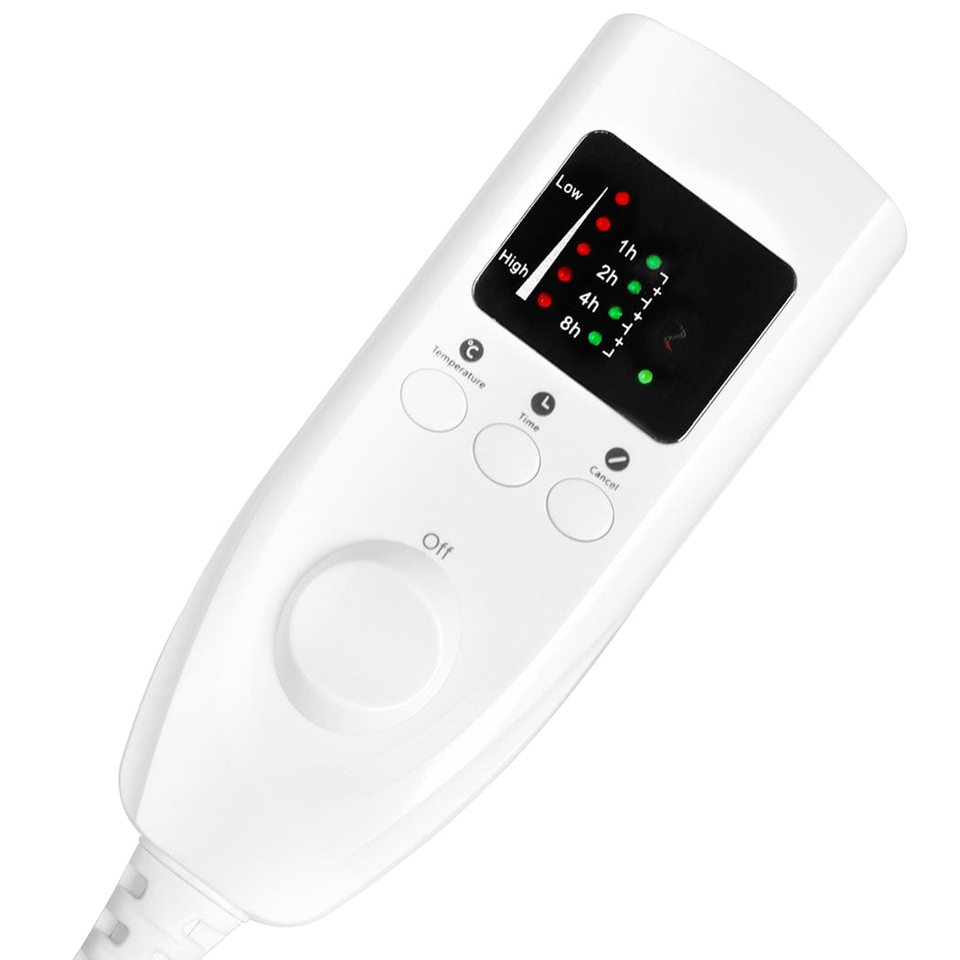 Electric Blanket - 350GSM Fleece Pad for Warmth and Comfort