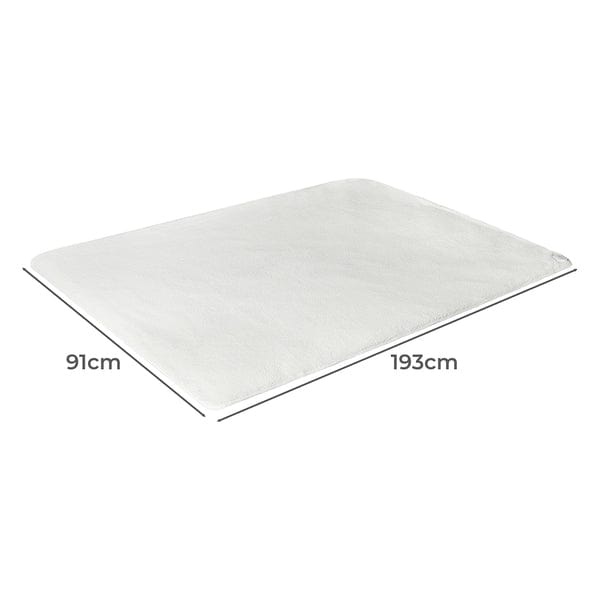 Electric Blanket - 350GSM Fleece Pad for Warmth and Comfort