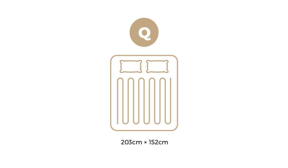 Electric Blanket Fully Fitted Polyester Double/Queen