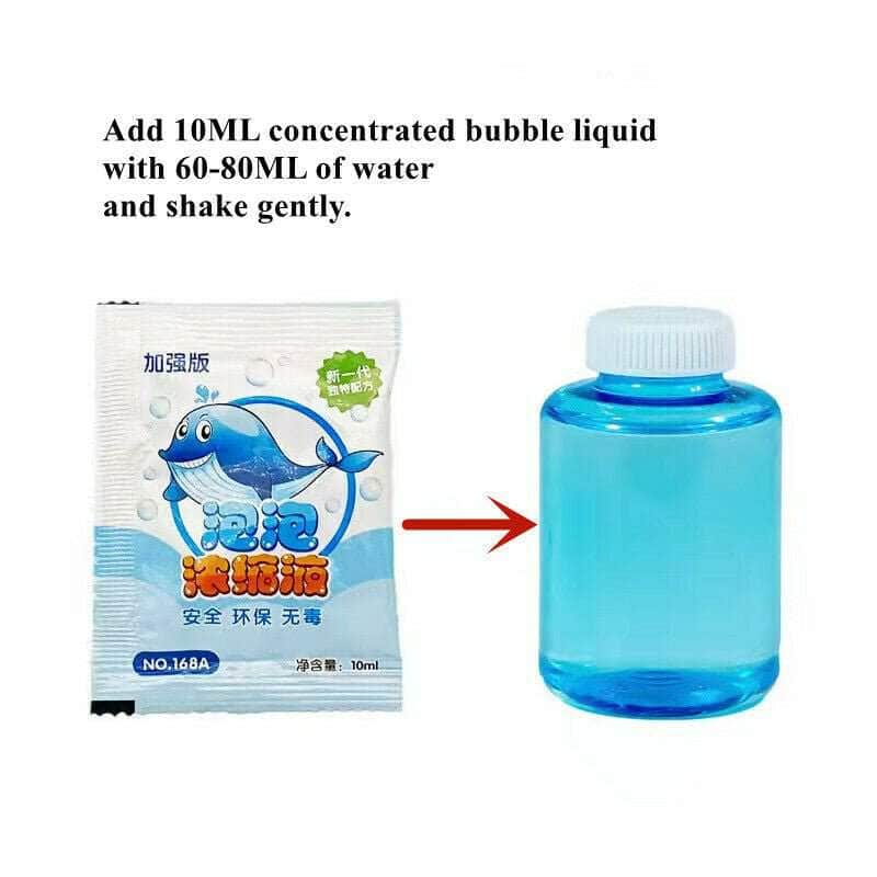 Electric Bubble Gun Machine Kids Adults Summer Outdoor Playtime Toy Green