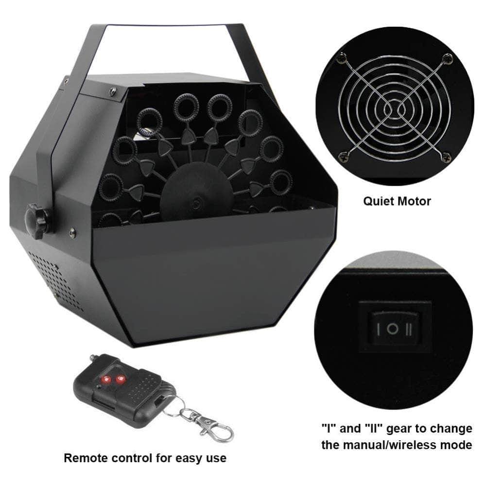Electric Bubble Maker: Automatic Party Stage Fun