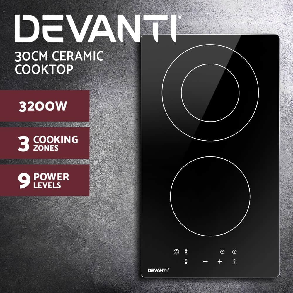 Electric Ceramic Cooktop 30Cm