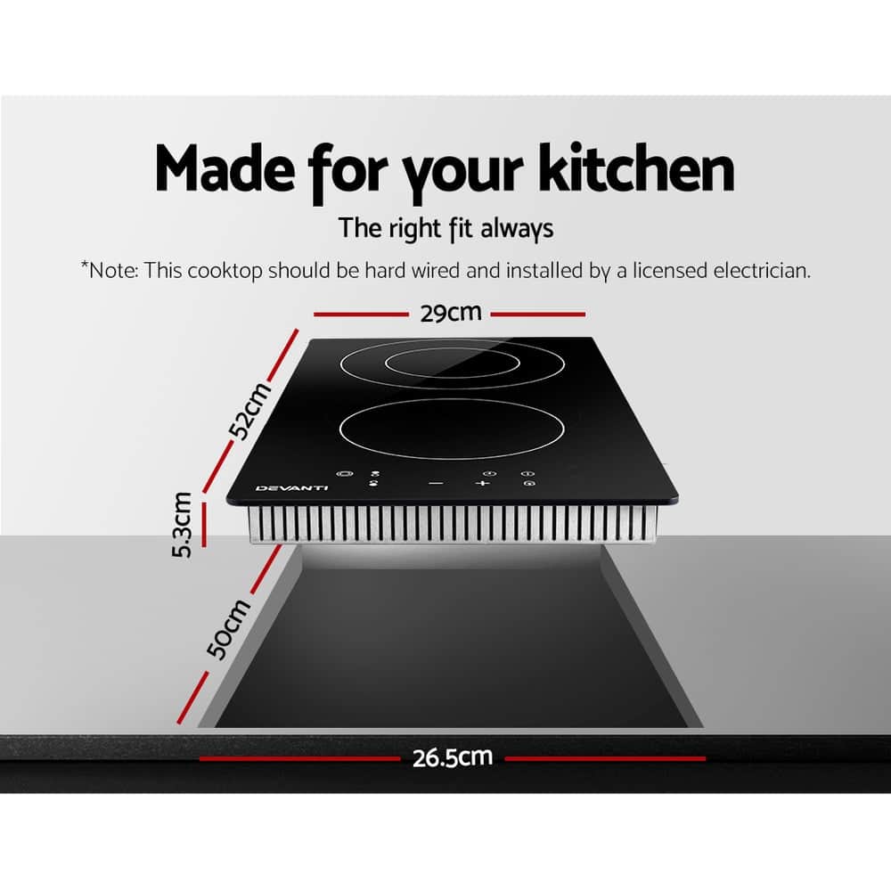 Electric Ceramic Cooktop 30Cm