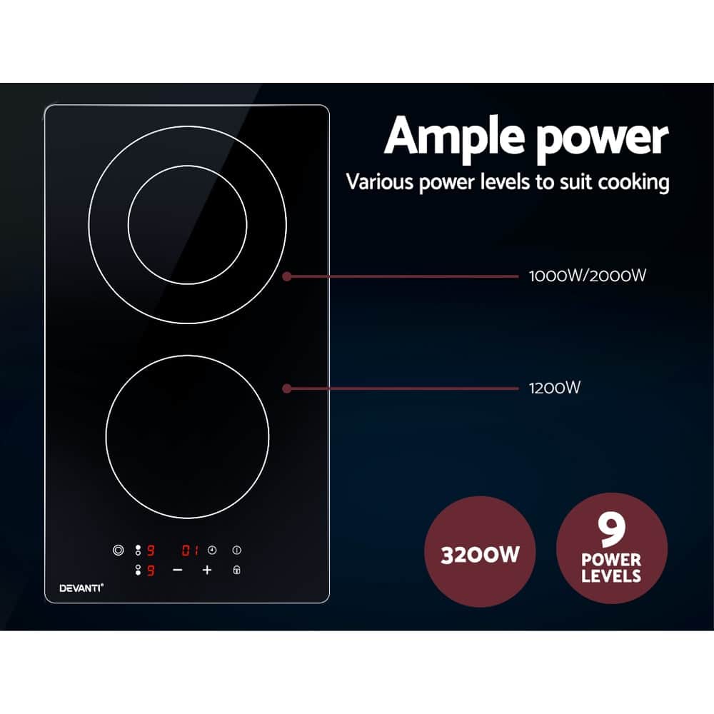 Electric Ceramic Cooktop 30Cm