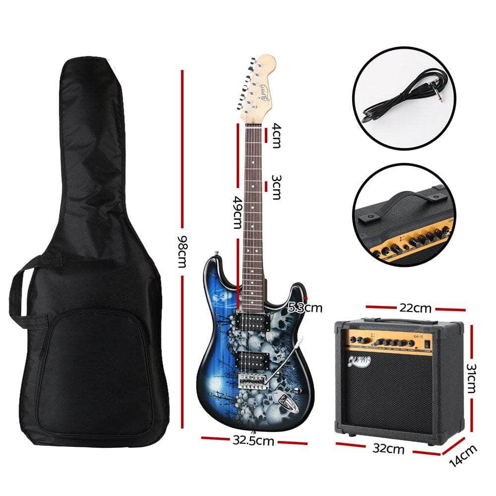 Guitars - Electric Guitar Music String Instrument 20W Amplifier