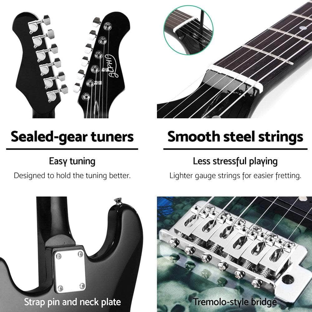 Electric Guitar Music String Instrument 20W Amplifier, Guitars