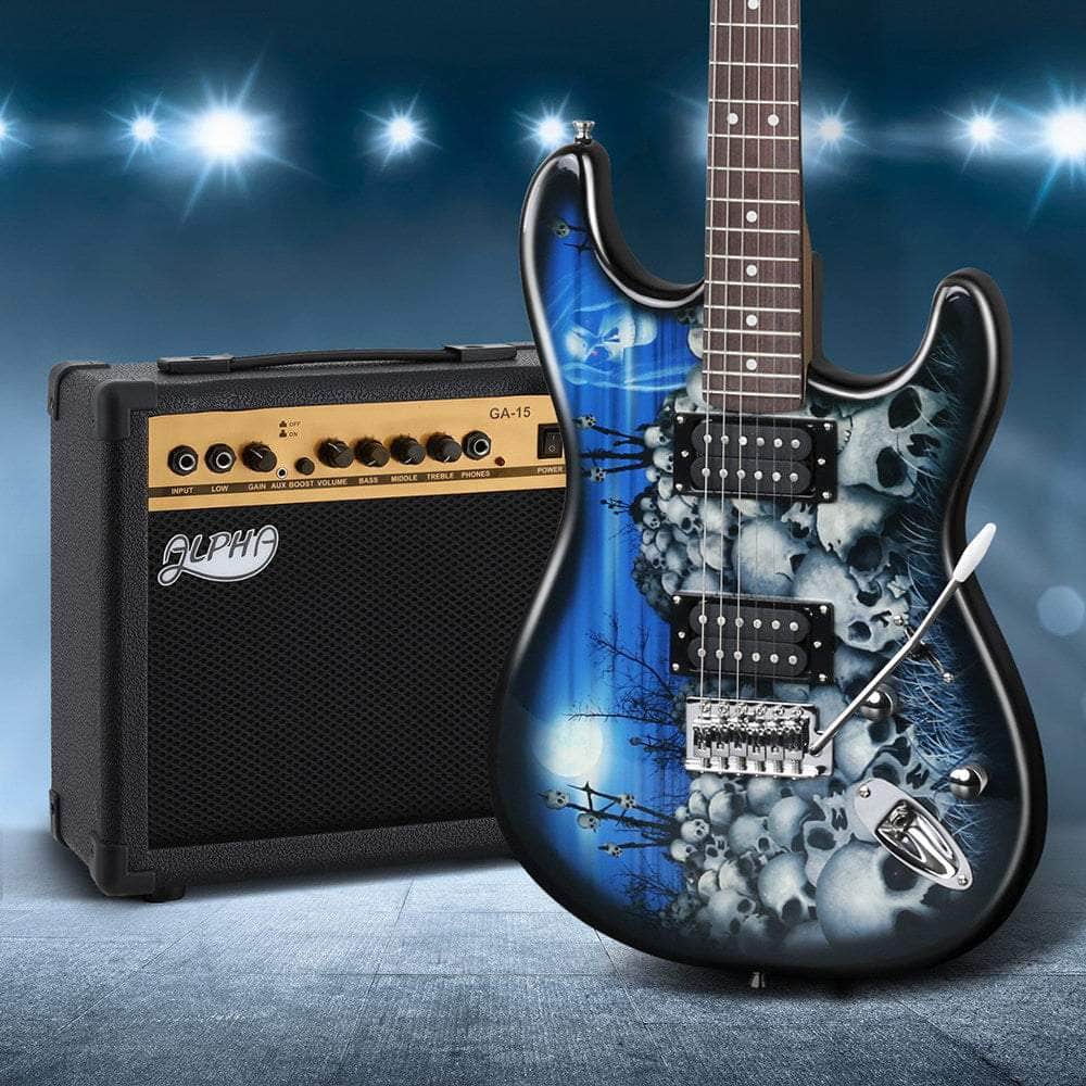 Electric Guitar Music String Instrument 20W Amplifier, Guitars - photo 7