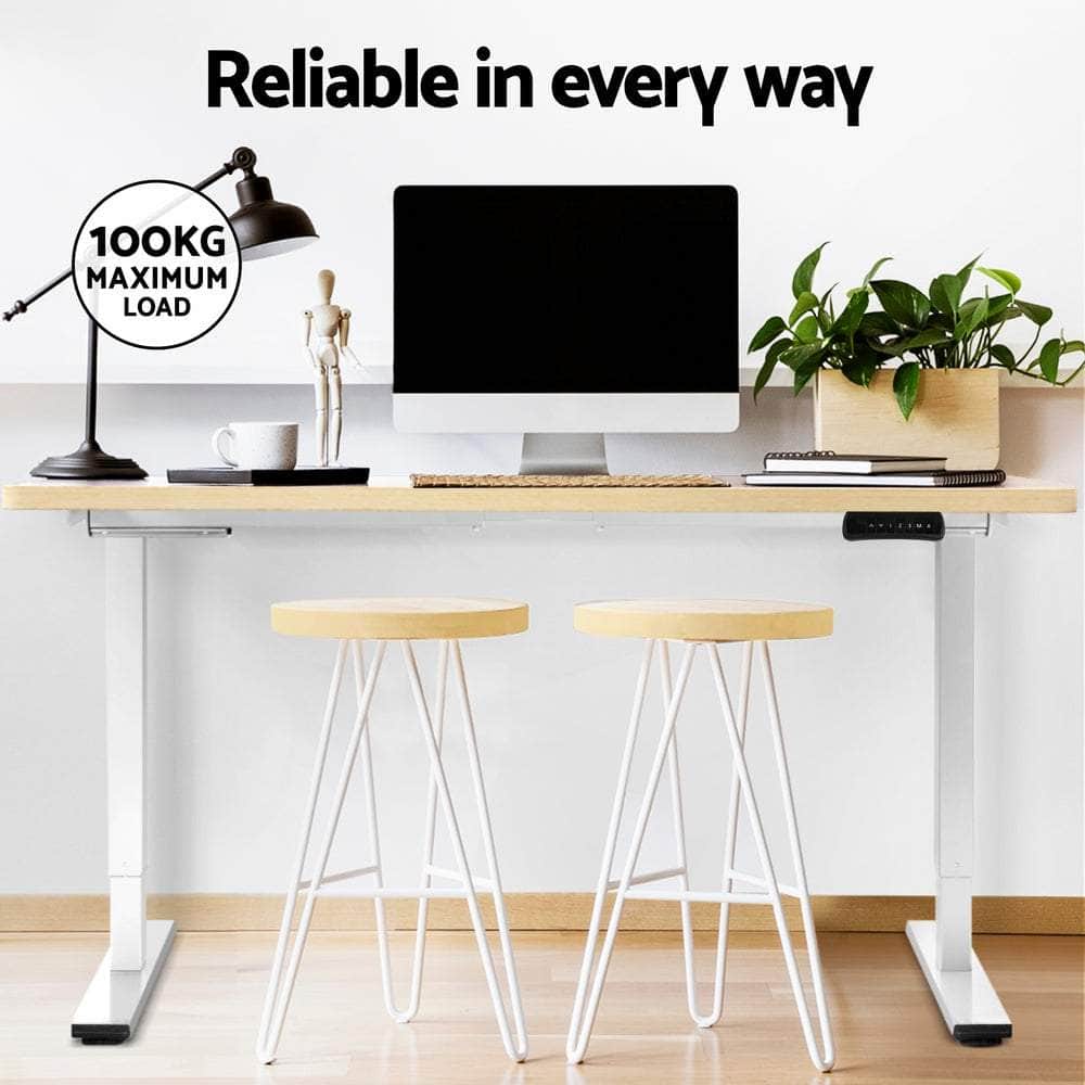 Electric Height Adjustable Sit-Stand Desks in Sleek