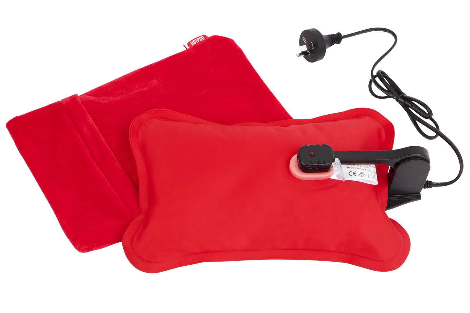 Electric Hot Pack Water Bottle Reheat-Able Pillow Pad Sleep Aid