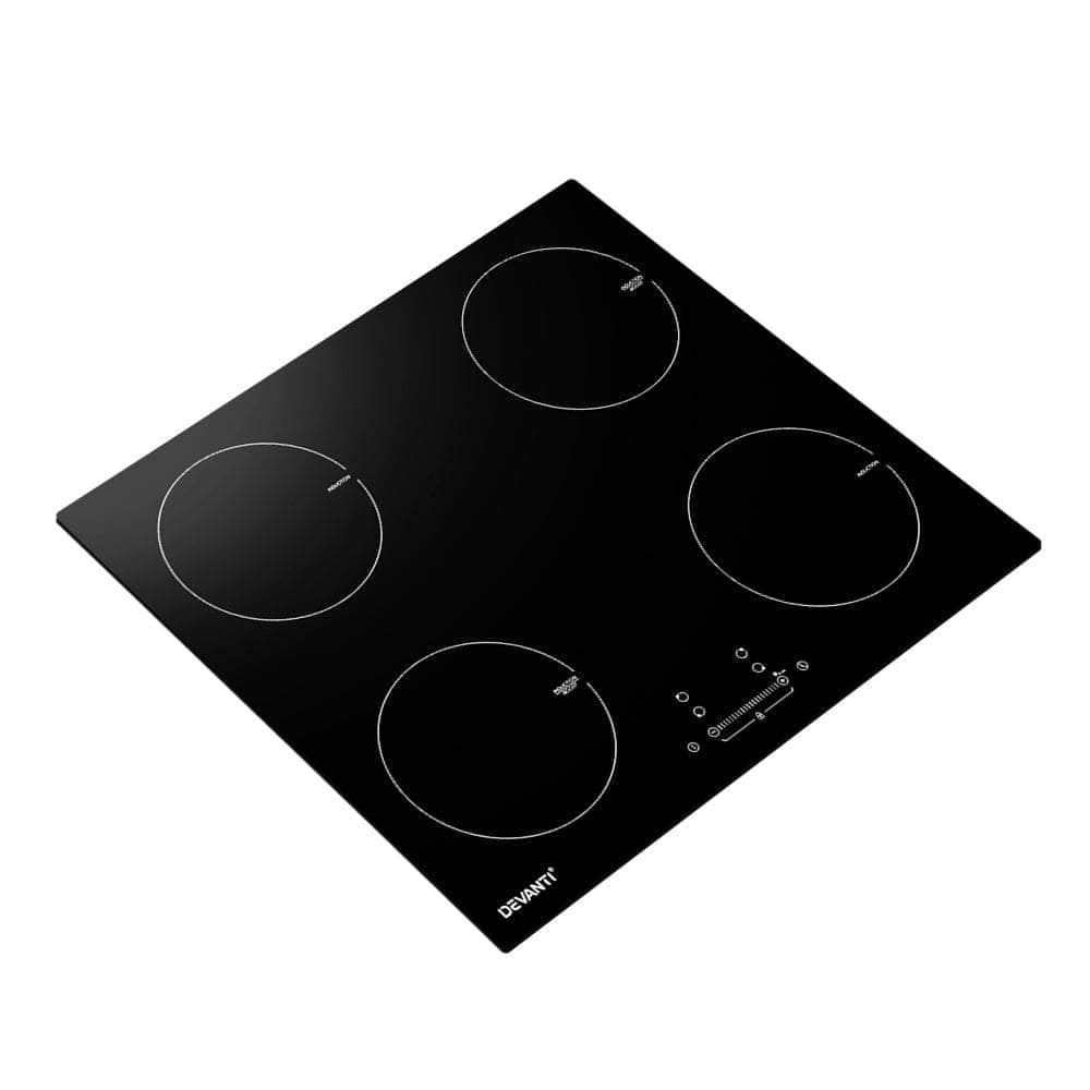 Electric Induction Cooktop 60cm Ceramic 4 Zones Stove Cook Top Hot Plate