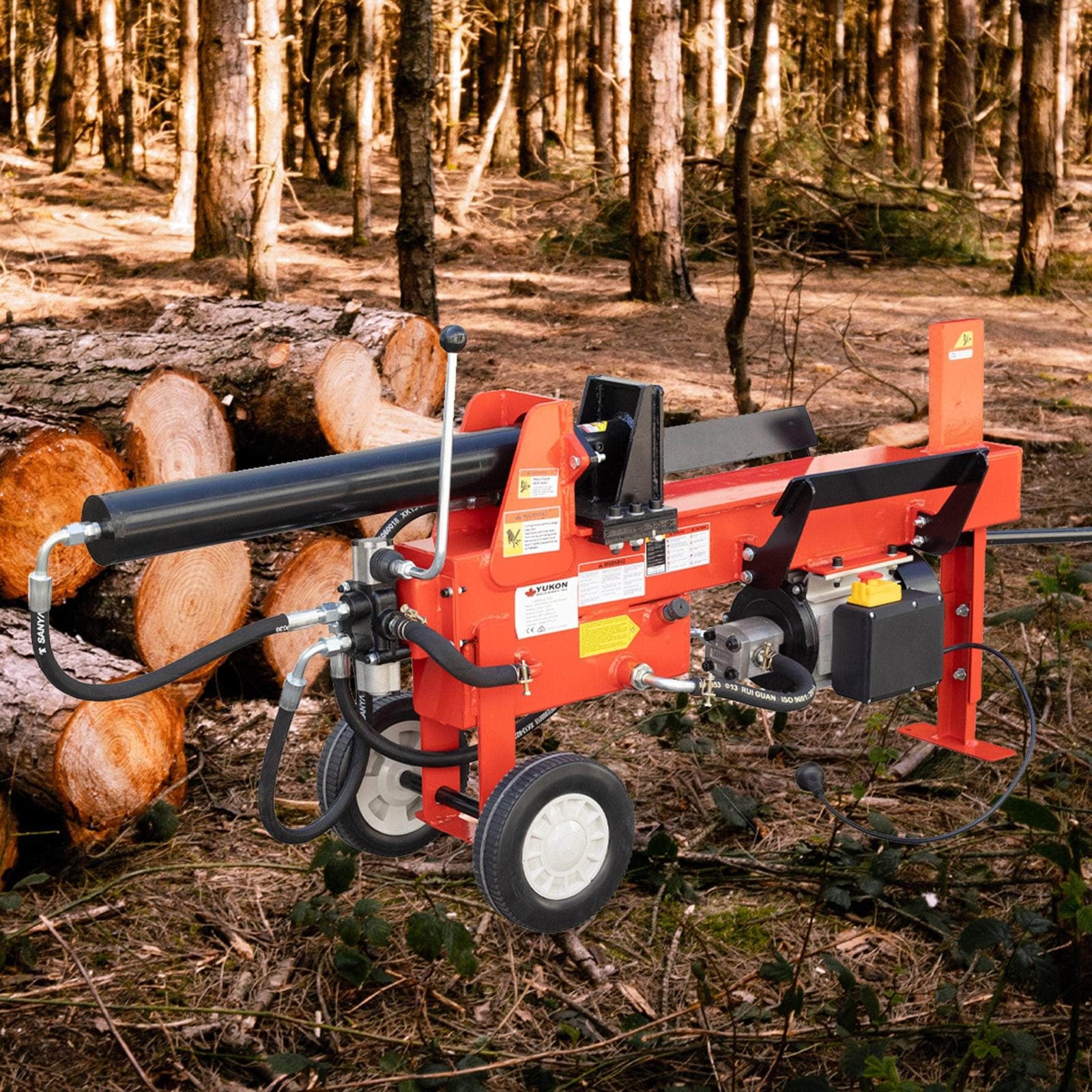 farm rural - Electric 12 Ton Log Splitter Wood Cutter - photo 11