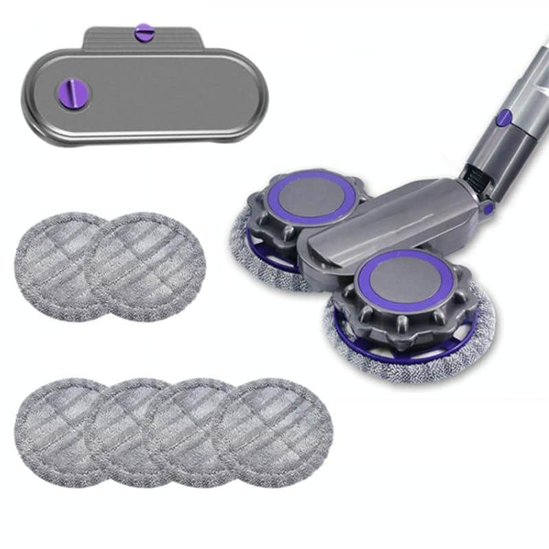 Electric Mop Cleaning Head with Water Tank Attachment for Dyson V6 Vacuum